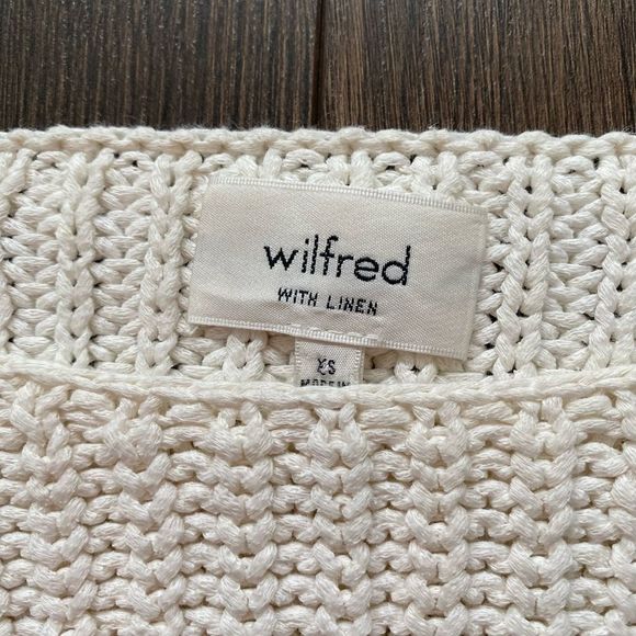 ARITZIA Wilfred Randonnai Linen Blend Sweater - Picture 9 of 9